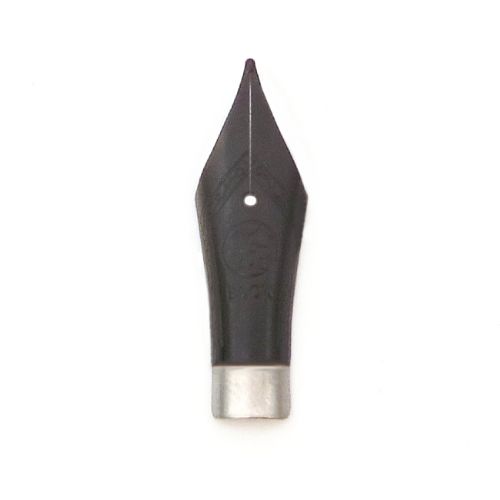 BLACK LACQUER -Bock wide shoulder size 5 fountain pen nibs (type 076)